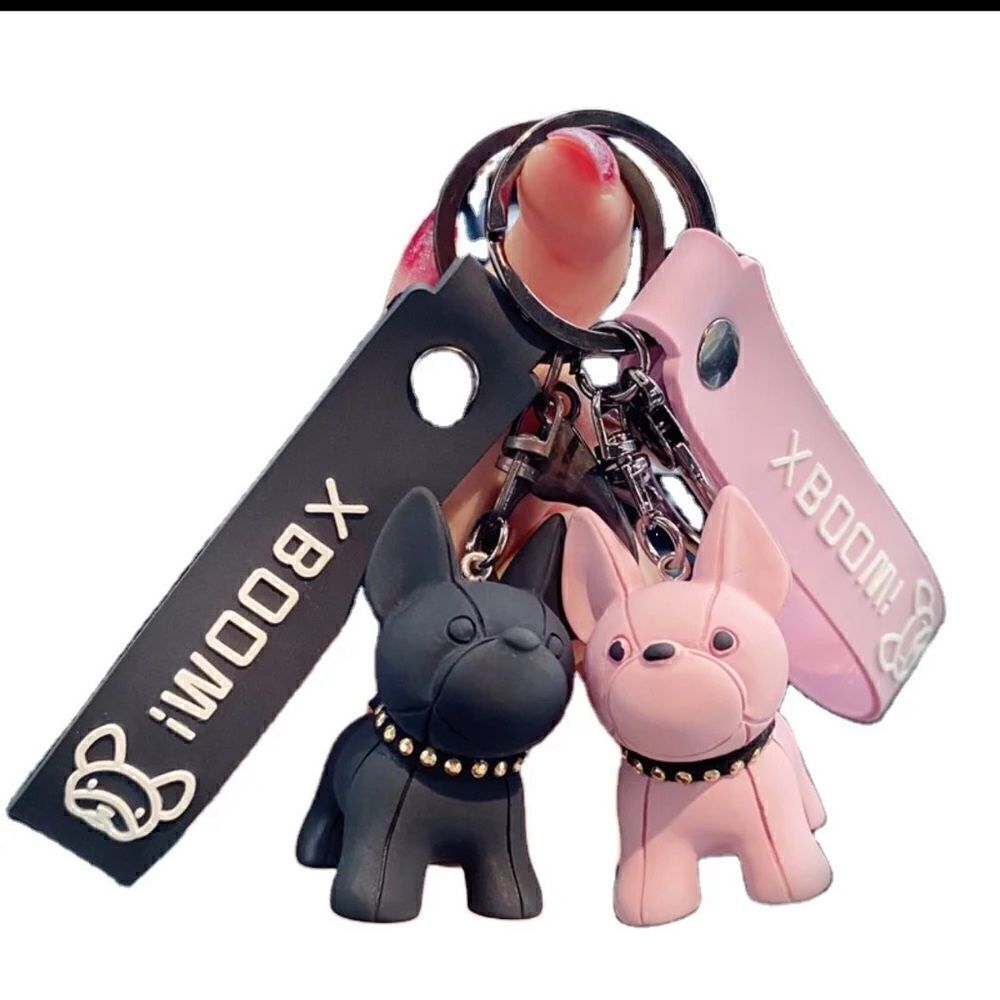 Decorative Keychain/Purse Charm BLACK - Picture 2 of 9